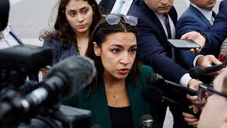 AOC claims GOP 'endangering women' over transgender bathroom bill