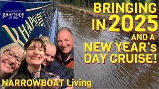 Bringing in 2025! | New Year’s Day Cruise! |NARROWBOAT Living Ep131