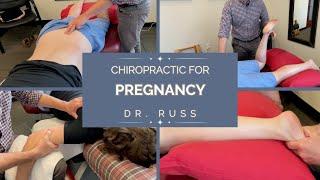 Pregnancy, lower back and hip pain chiropractic session ASMR with Dr. Russ