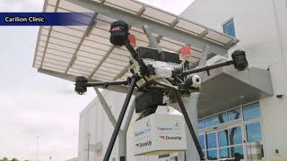 Drone delivery at Carilion Clinic