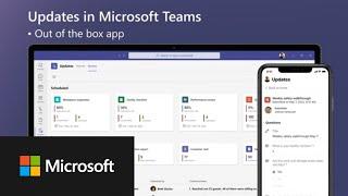 Updates in Microsoft Teams allows you create, submit, and review employee updates