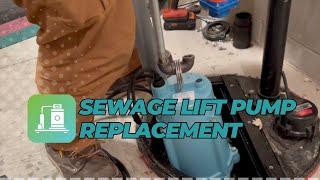 Sewage Lift Pump Replacement - Why a grinder pump is better