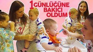 BİR GÜNLÜĞÜNE BEBEK BAKICISI OLDUM !