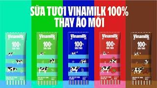 SỮA TƯƠI VINAMILK 100% THAY ÁO MỚI – VỪA TƯƠI VỪA MỚI