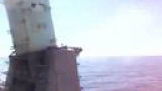 Awesome View of 20mm Phalanx CIWS Shooting Down Missile!