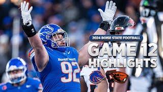 Boise State vs. Oregon State | 2024 Game 12 Highlights (Nov. 29, 2024)