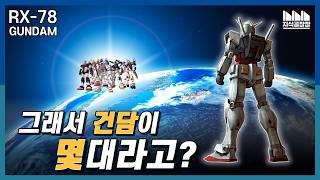 So how many Gundams are there? MSV of RX-78 Gundam [Gundam Knowledge Factory]