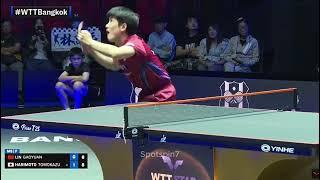 WTT HighLingh Tomokazu Harimoto vs Lin Gaoyuan #WTTBangkok 2024