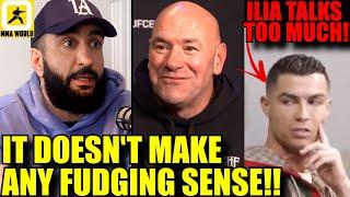 Belal Muhammad reacts to IDEA of UFC making an interim title for Shavkat,Ilia fires back at Ronaldo