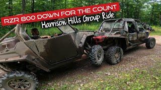 Everything Breaks at Once Harrison Hills Rip Session Wisconsin ATV Trails Polaris Razor