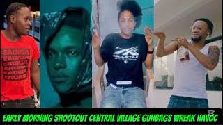 Šhootout Central Village Zion Lane Vs Compound Gunbags + Three Shot & Killed One By Police