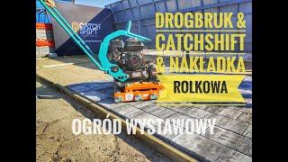 Nakładka rolkowa do zagęszczarki - ogród wystawowy  - #Drogbruk #Catchshift #Mickey #brukarz #paving