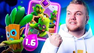 1.6 ELIXIR! CHEAPEST LOG BAIT DECK IN CLASH ROYALE!