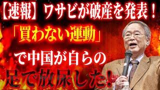 【速報】ワサビが破産を発表！「買わない運動」で中国が自らの足で放尿した！ 上海もデフォルトした！中国政府はパニックに陥り、日本不買運動の中止を求めた！【高橋洋一の分析】