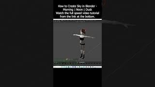 How to Create Sky in Blender 3.6 - Morning | Noon | Dusk - Tutorial #blender #sky #tutorial #hdri