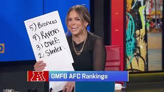 GMFB ranks their Top five teams in AFC