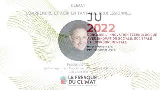 Club Utilisateurs Oracle JU22 | La fresque du climat | 11/10/2022