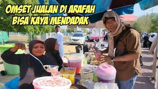 VIRAL!! GACOR IBU² PEDAGANG KAKI LIMA DI PADANG ARAFAH ? @AlmanMulyana1983