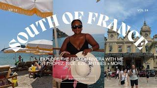 south of france vlog | explore Nice, Eze, Antibes, St Tropez, Monaco, Marseille | where to eat/drink