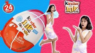 Eating KinderJOY  For 24 Hours | Pari's Lifestyle