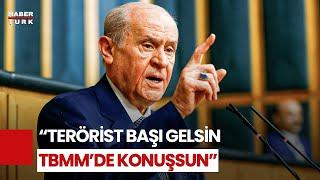 Bahçeli'den Öcalan Çağrısı: "Terörist Başı Terörün Bittiğini, Örgütü Lağvettiğini Söylesin"