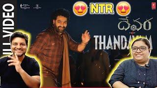 Devara Thandavam Full Video Reaction | NTR, Saif Ali Khan,Koratala Siva | Anirudh | #devara | #ntr