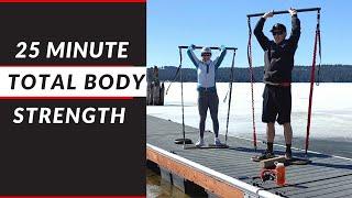 25 Minute Full Body Workout On The Shores Of Payette Lake - FlexFixx Portable Gym