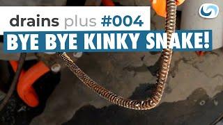 How To Repair Kinked K400 Snake Cable | DIY Drain Snake Fix