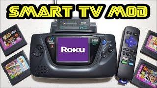 SEGA Game Gear: Smart TV Mod with Roku & TV Tuner