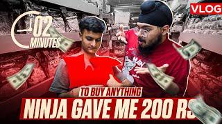 Ninjaboi Gave me 200rs To Buy Anything - Arclyn Bgms Vlog