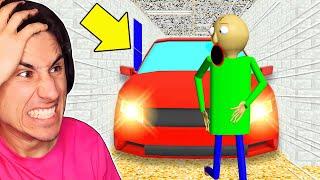 I Drove My Car INSIDE BALDI'S SCHOOL!