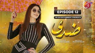 Ziddi Episode 12 [Eng Sub] - #AzekahDaniel #ShamoonAbbasi - 16 May 2023 - AAN TV