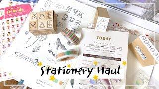 Stationery Haul 문구하울/최근에 구입한 스탬프 보여드릴께요