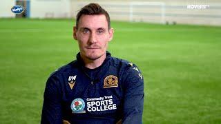 New Assistant Head Coach Dean Whitehead on joining Rovers