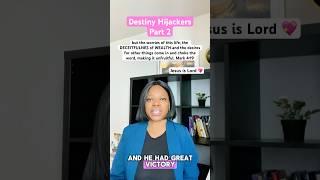 Beware of Destiny Hijackers.Don’t fall into the traps of the enemy. #destiny #faith #jesus #godsplan
