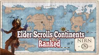 Elder Scrolls Continents Ranked