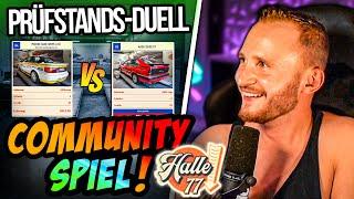 Halle77 COMMUNITY Spiel!? - Micha testet "Prüfstands-Duell" | Scherzovic Stream Highlights