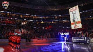 MINI-MOVIE: Panthers Raise Banner, Handle Bruins in Home Opener