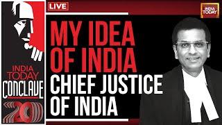 CJI DY Chandrachud Interview At India Today Conclave 2023 | Chief Justice On 'My Idea Of India'