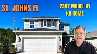 2387 Model by KB Homes | New Home Tour | Stonecrest  St  Johns, FL Home For Sale