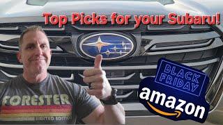 Black Friday deals for Subaru Lovers!  Christmas ideas!  Top picks for your Subaru!