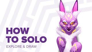 How to play The Isle of Cats Explore & Draw Solo mode