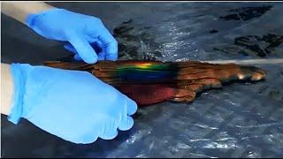 HOW TO TIE DYE | SIDE CIRCLE | TRIPPY DYES PRODUCT | DIY