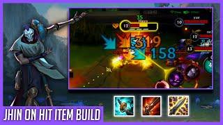 NEW HIGH DAMAGE JHIN BUILD | WILD RIFT