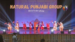 Bhangra By Natural Punjabi Group(NPG) At || Rhythm 2K24 || Dcrust Murthal