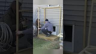 Easy to build cat patio  (a catio!!)