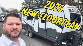 NEW 2025 ROCKWOOD MINI LITE 2214S TRAVEL TRAILER Dodd RV MURPHY BED FLOORPLAN WALKTHROUGH