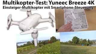 Test: Yuneec Breeze 4K - Funktionen und Testaufnahmen