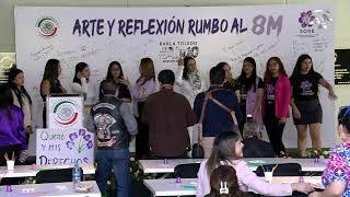 Segunda parte del evento: “Arte y reflexión, rumbo al 8 de marzo”, del 7 de marzo de 2025