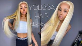 The BEST 613 Blonde Wig EVER Flawless Install   Yolissa Hair